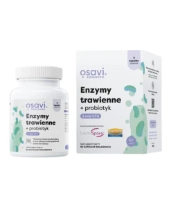 Osavi - Tráviace enzýmy + probiotiká (60 kapsúl)