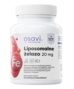 Osavi - Lipozomálne železo 20 mg (60 kapsúl)