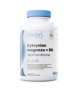 Osavi - Citrát horečnatý s vitamínom B6 (180 vcaps)