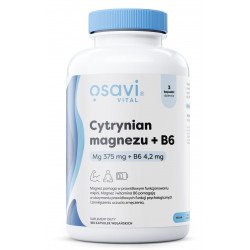 Osavi - Citrát horečnatý s vitamínom B6 (180 vcaps)