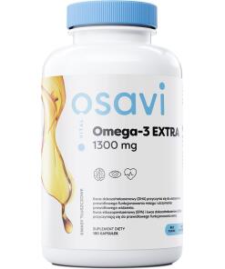 Osavi - OSAVI Omega-3 Extra, 650 mg - príchuť citrón (180 kapsúl)