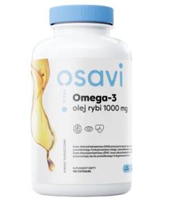 Osavi - OSAVI Omega-3 Rybí olej molekulárne destilovaný 1000 mg s príchuťou citróna (180 mäkkých kapsúl)