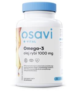 Osavi - OSAVI Rybí olej Omega-3, 1000 mg (60 kapsúl)