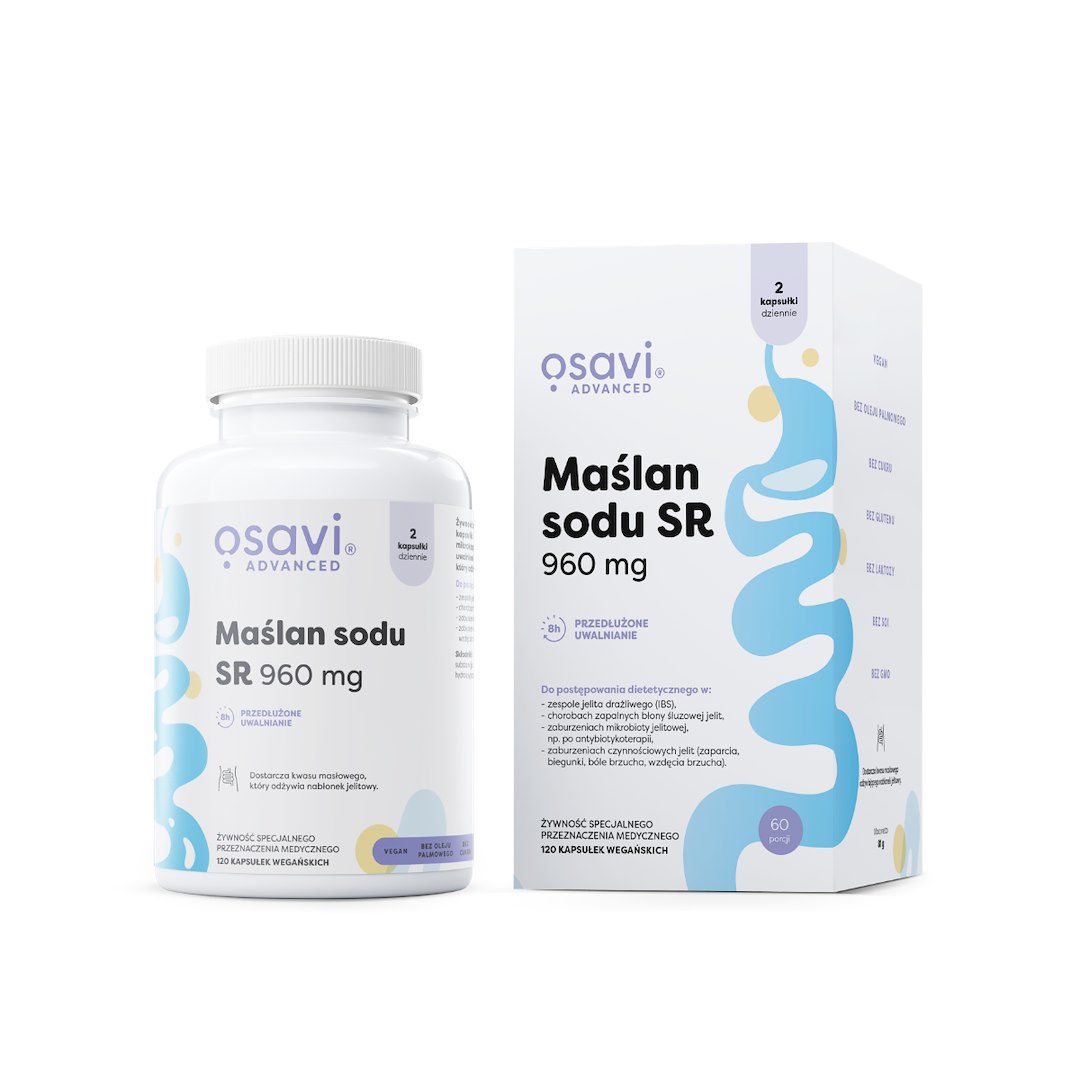 Osavi - OSAVI Butyrát sodný (120 kapsúl)