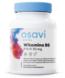 Osavi - OSAVI Vitamín B6, P-5P 30 mg (60 vcaps)