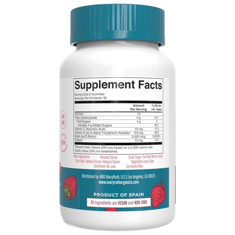 Ekologické gumičky na vlasy, pokožku a nechty so šťavnatou jahodovou príchuťou - 60 kusov – Obrázok 4