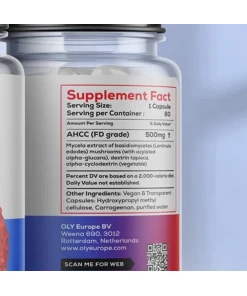 Oly - AHCC 500 mg (60 kapsúl)