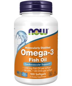 Omega-3 Molekulárne destilované - 100 mäkkých kapsúl