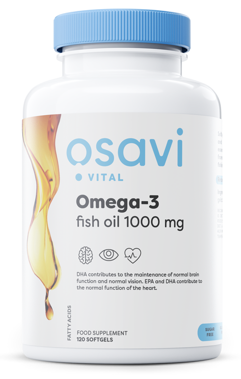 Omega-3 rybí olej, molekulárne destilovaný