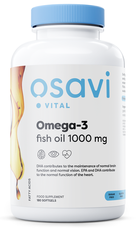 Molekulárne destilovaný rýbí olej Omega-3