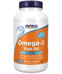 Omega-3 Molekulárne Destilované - 200 Rybích Olejových Softgélov