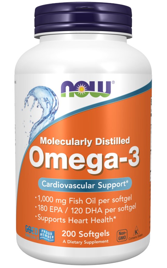 Omega-3 Molekulárne Destilované - 200 mäkkých kapsúl