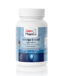 Omega-3 Gold - Verzia pre mozog, 1000 mg - 30 kapsúl