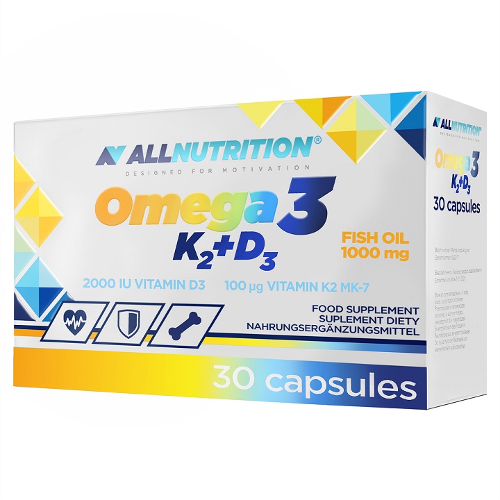 Omega 3, K2+D3 - 30 kapsúl