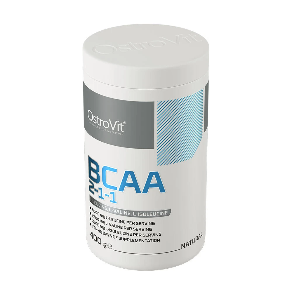 OstroVit - OstroVit BCAA 2-1-1 (400 g, prírodné) – Obrázok 8