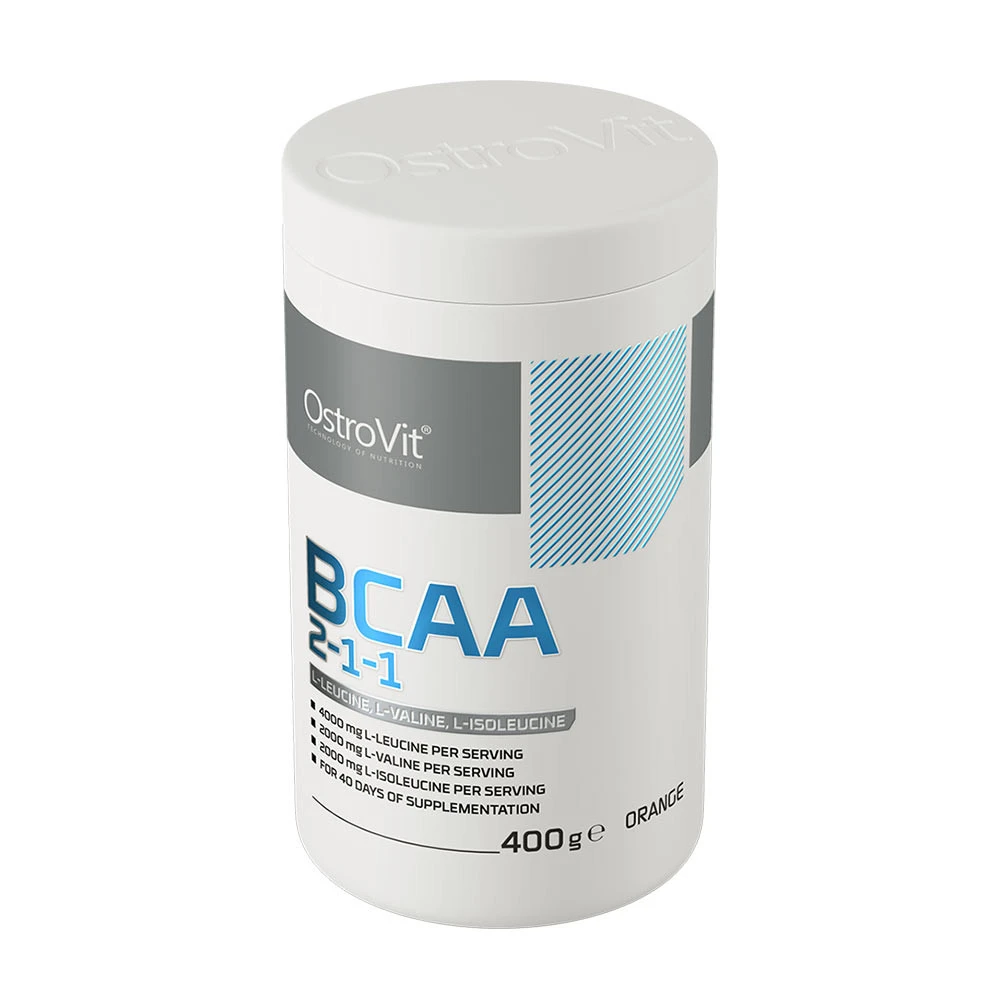 OstroVit - OstroVit BCAA 2-1-1 (400 g, pomaranč) – Obrázok 8