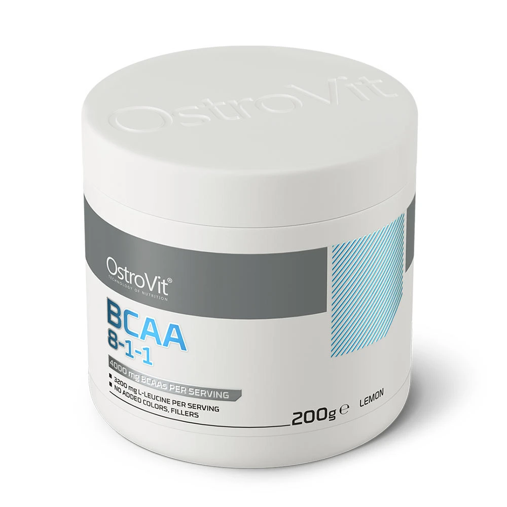 OstroVit - OstroVit BCAA 8-1-1 (200 g, citrón) – Obrázok 5