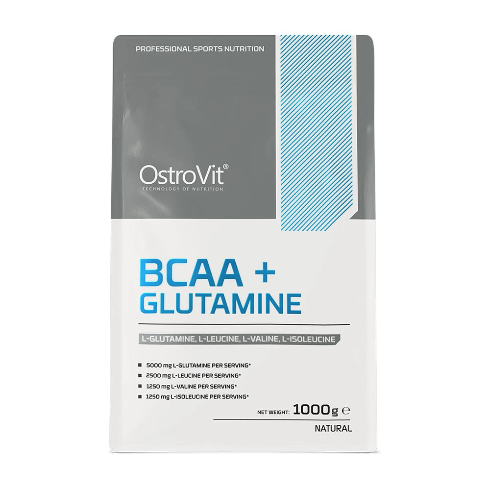 OstroVit - OstroVit BCAA + Glutamín (1000 g, prírodný) – Obrázok 9