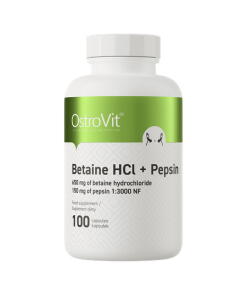 OstroVit - Betain HCL + Pepsín (100 kapsúl)