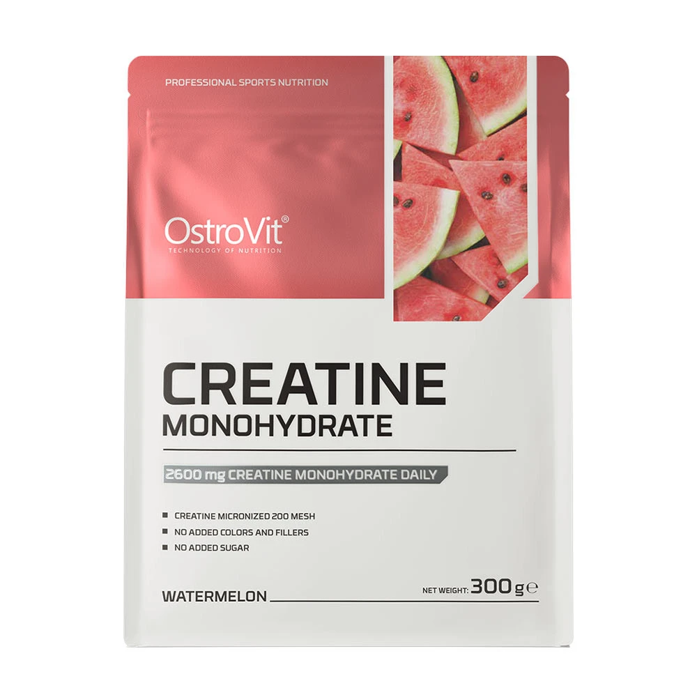 OstroVit - Kreatín monohydrát OstroVit (300 g, melónová príchuť) – Obrázok 6