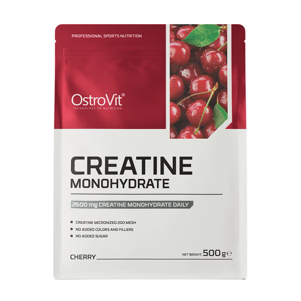 OstroVit - Kreatín monohydrát (500 g, čerešňa) – Obrázok 6