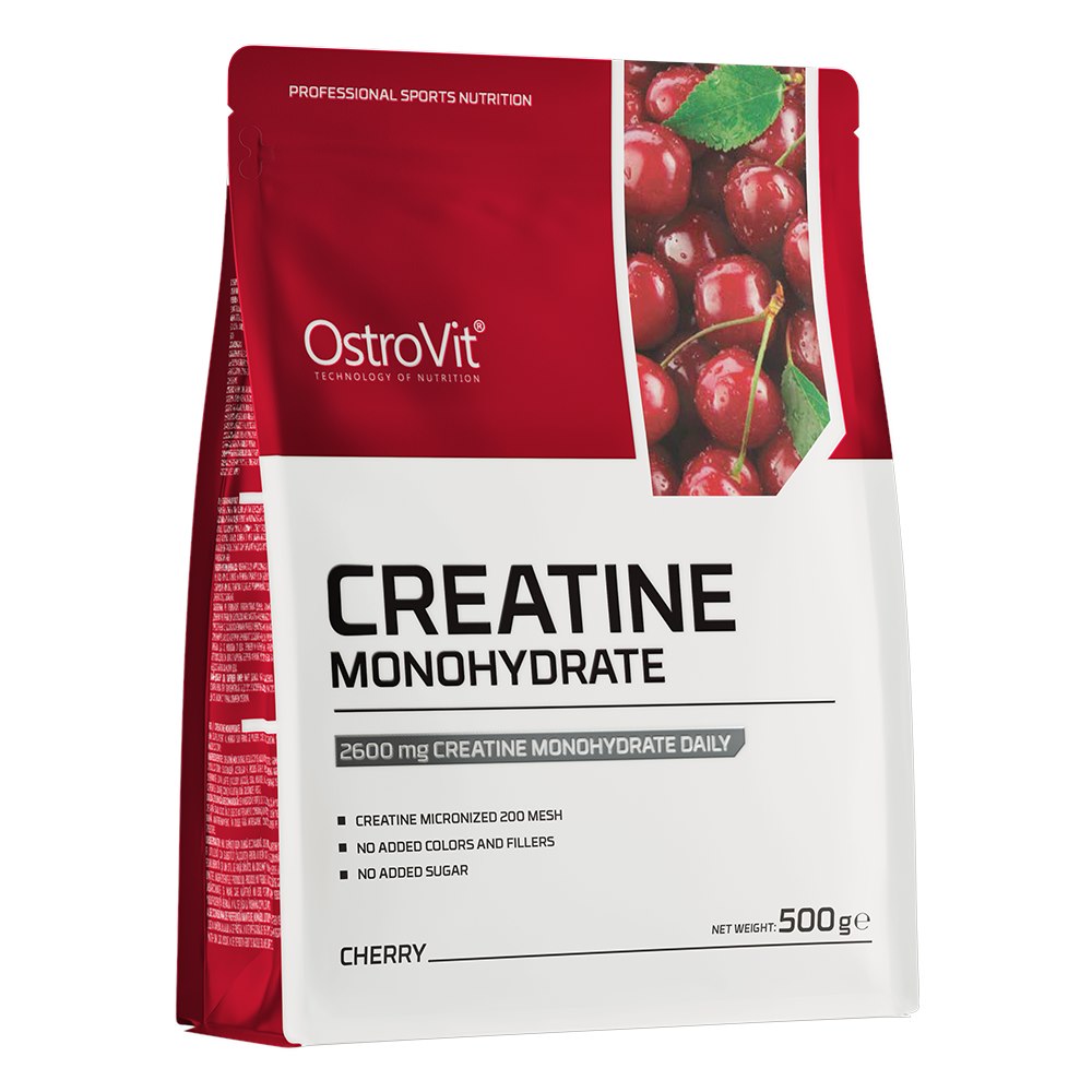 OstroVit - Kreatín monohydrát (500 g, čerešňa)