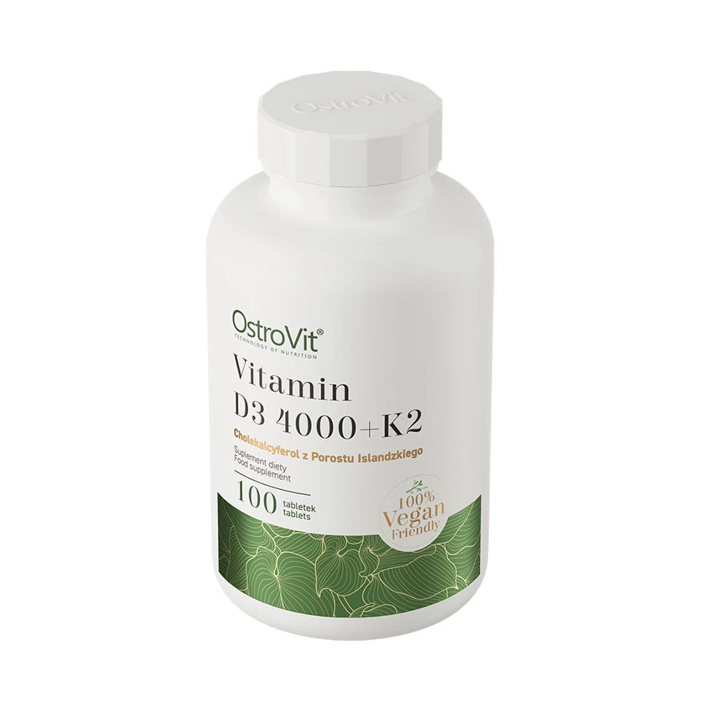 OstroVit - OstroVit D3 4000 IU + K2 VEGE (100 tabliet) – Obrázok 5