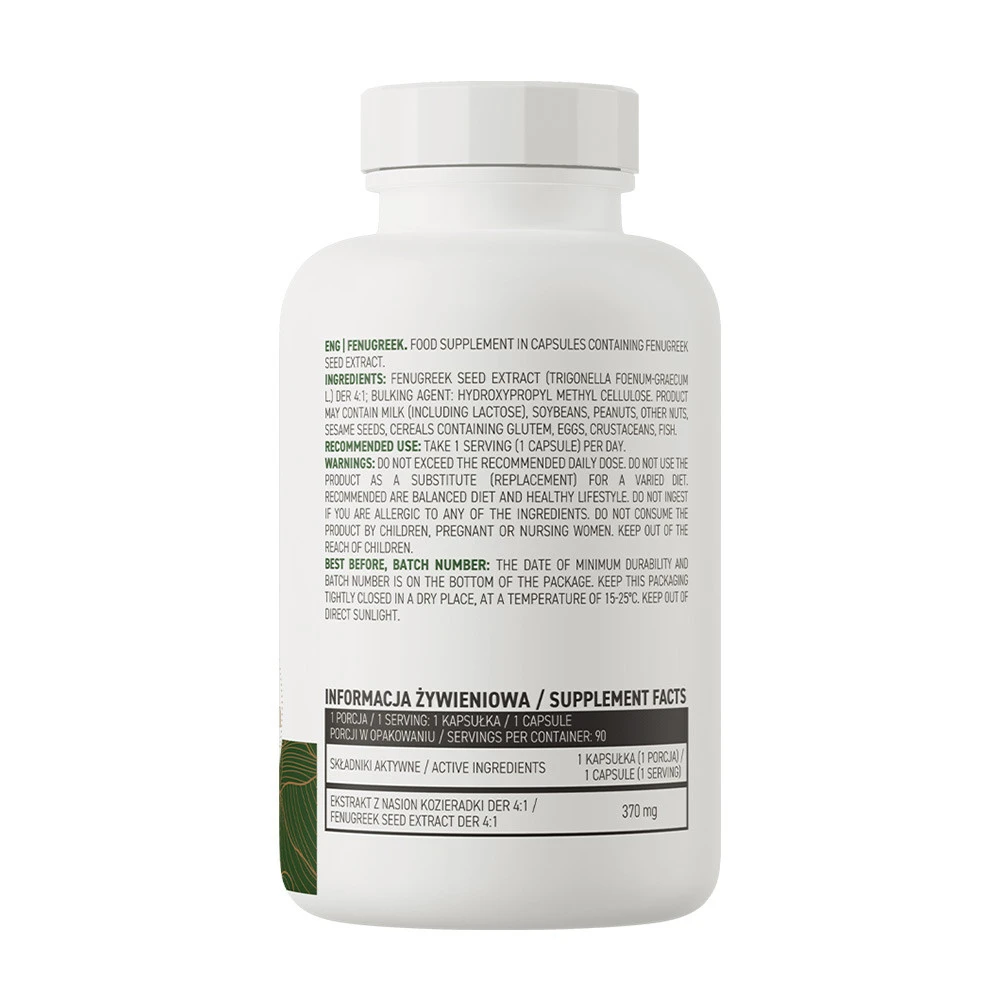 OstroVit - OstroVit Senovka grécka Vege (90 kapsúl) – Obrázok 2