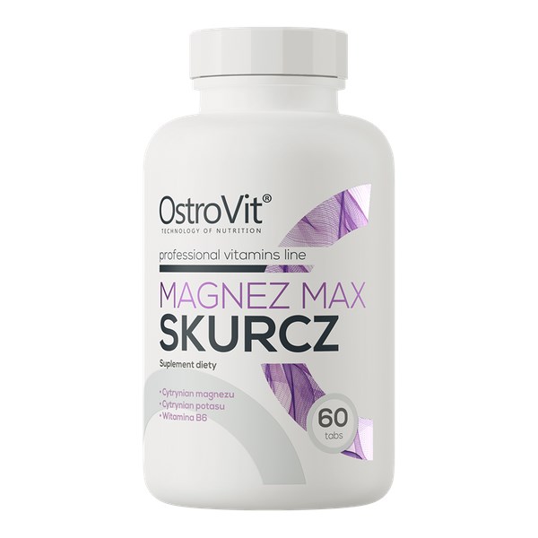 OstroVit - OstroVit Magnez MAX Skurcz (60 tabliet)