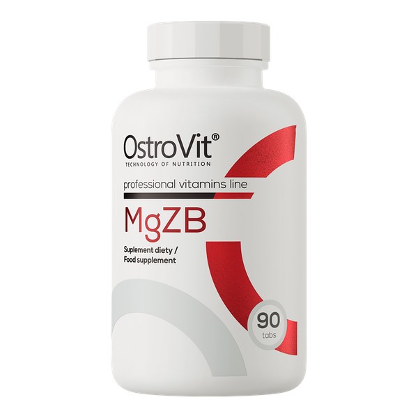 OstroVit MgZB - Horčík, Zinok a Vitamín B6 (90 tabliet)