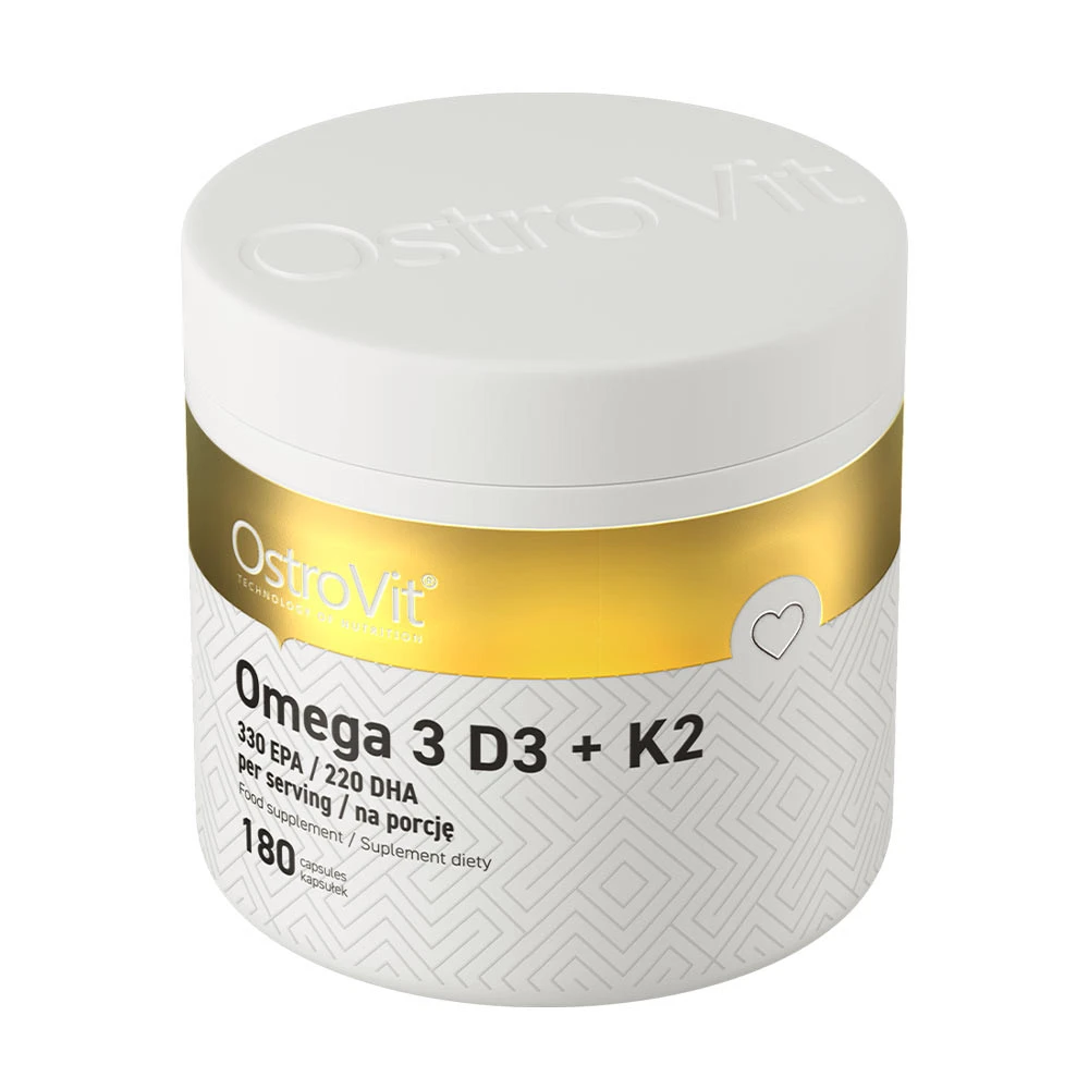 OstroVit - OstroVit Omega 3 D3+K2 (180 kapsúl) – Obrázok 6