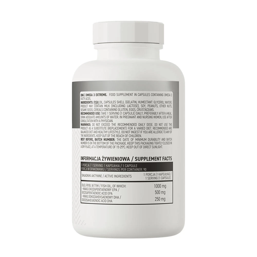 OstroVit - OstroVit Omega 3 Extreme (90 kapsúl) – Obrázok 2
