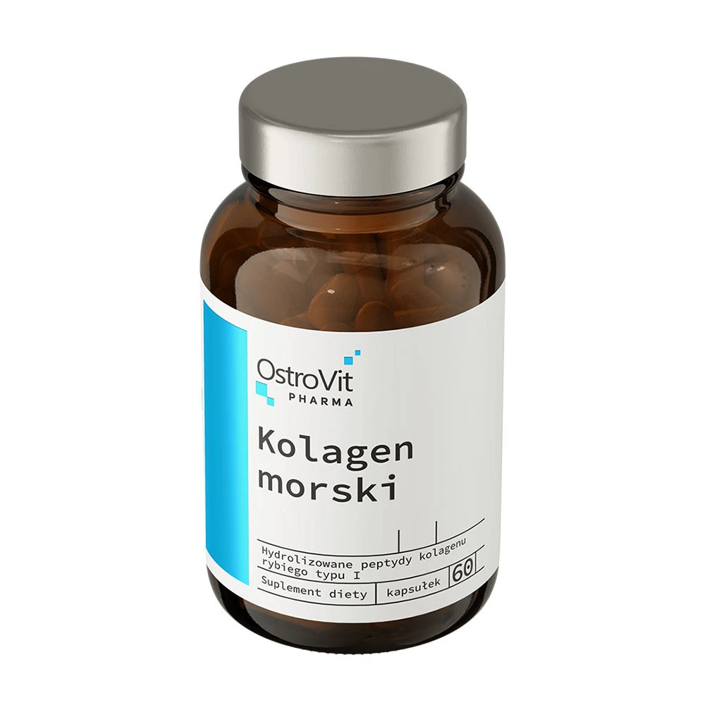 OstroVit Pharma Morský kolagén (60 kapsúl) – Obrázok 5