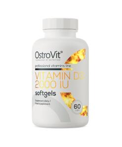 OstroVit - OstroVit Vitamín D3 2000 IU (60 mäkkých kapsúl)