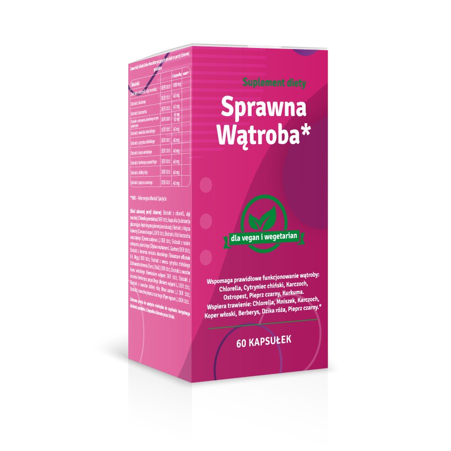 Polské centrum farmaceutické - PCF Efektívna pečeň (60 kapsúl)