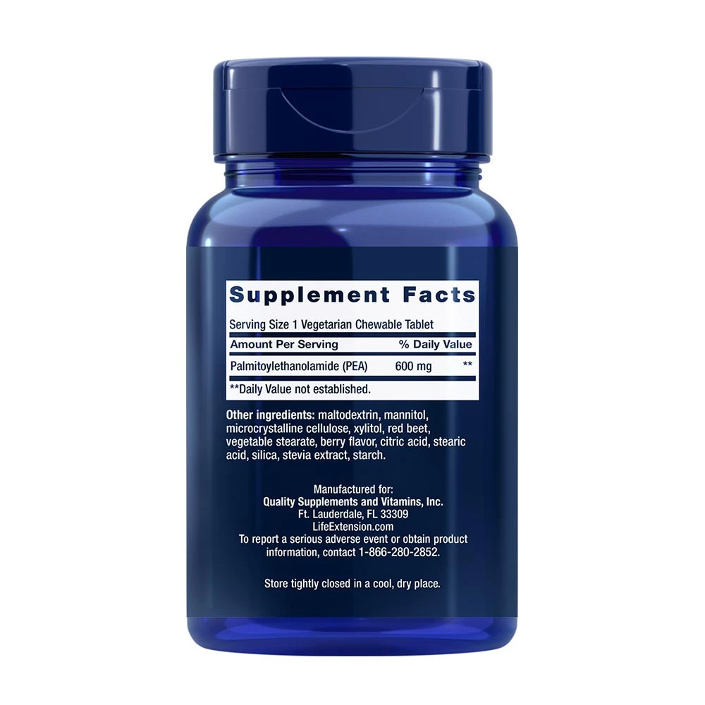 PEA Úľava od bolesti - 60 žuvacích tabliet – Obrázok 4