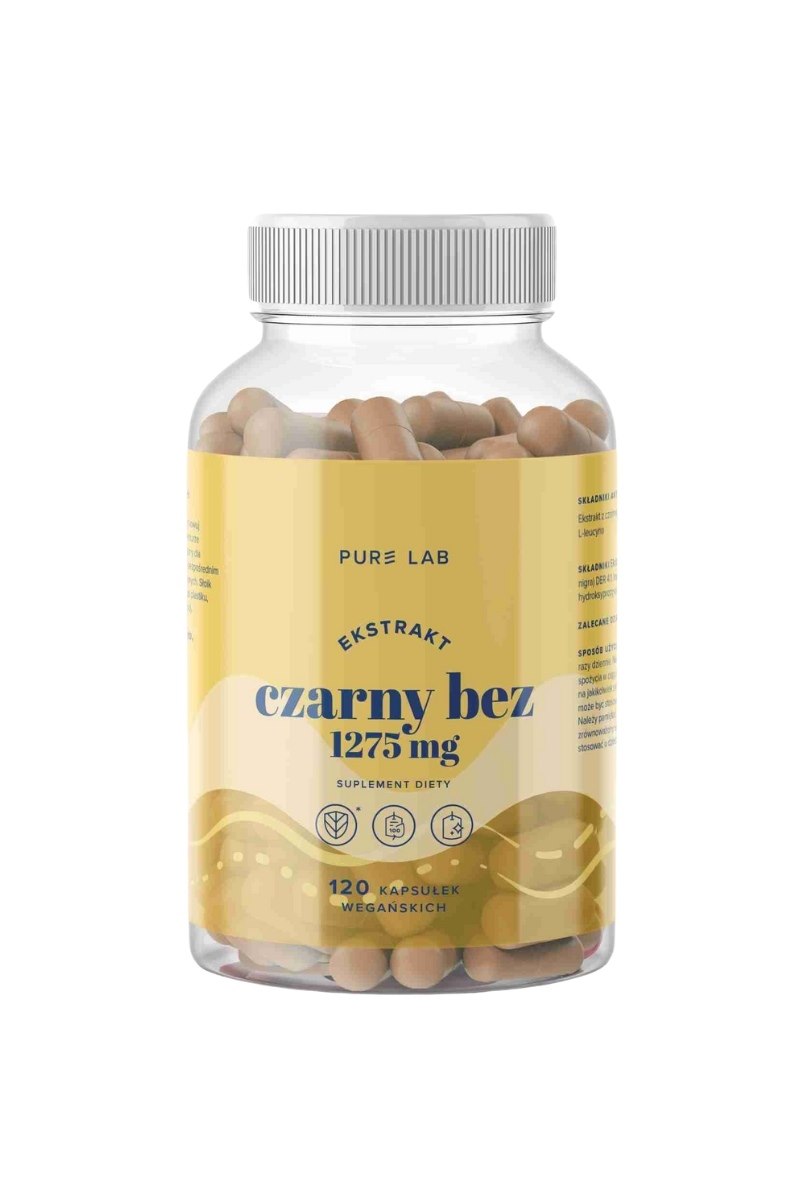 Pure Lab - Extrakt z bazy čiernej 1275 mg (120 kapsúl)