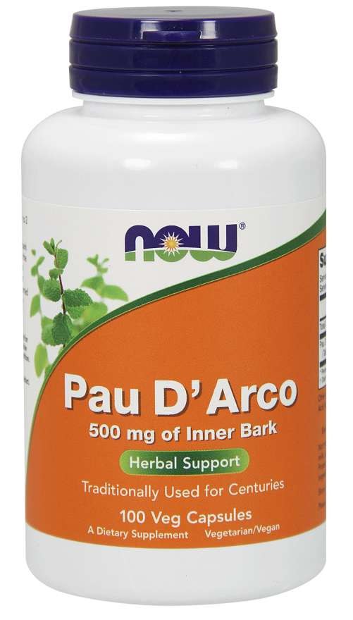 Pau D'Arco, 500 mg - 100 rastlinných kapsúl