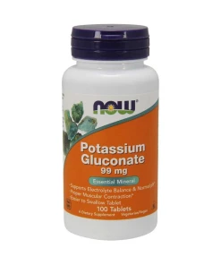 Glukonát draselný, 99 mg - 100 tabliet