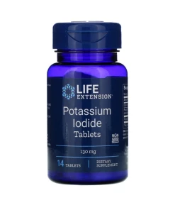 Tablety jodidu draselného, 130 mg - 14 tabliet