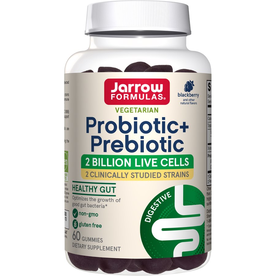 Probiotiká + prebiotiká, čučoriedková príchuť - 60 želatínových cukríkov