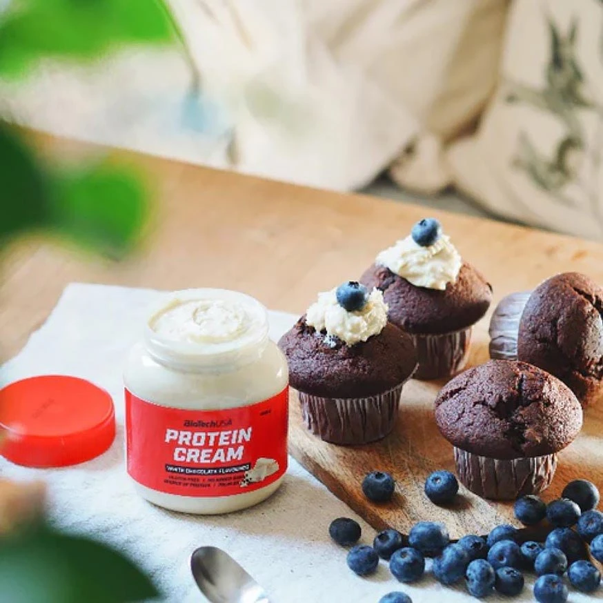 Proteínový krém, biela čokoláda - 400g – Obrázok 5