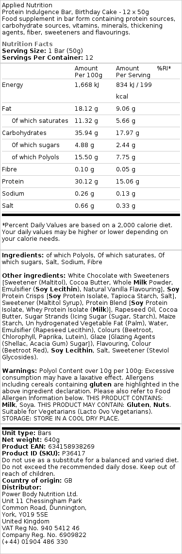 Proteínová tyčinka s bielou čokoládou a slaným karamelom - 12 x 50g – Obrázok 2