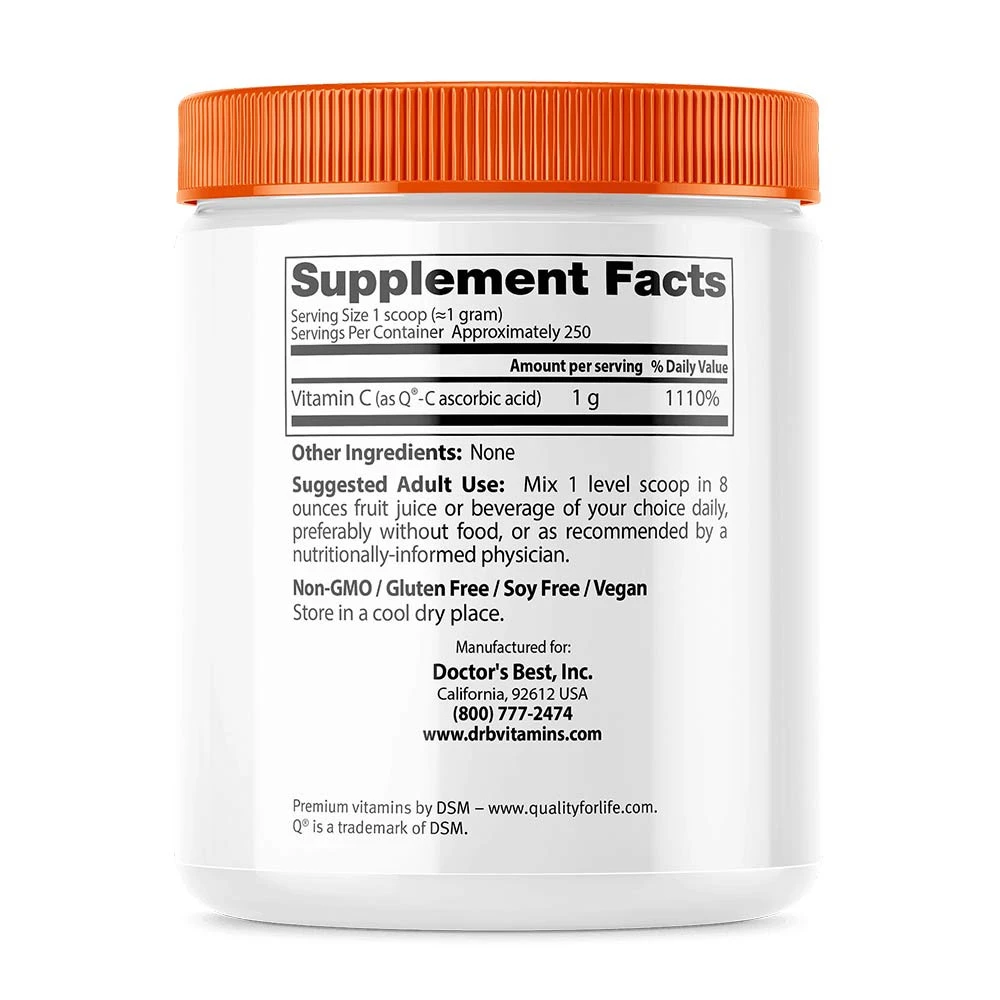 Čistý prášok vitamínu C s Quali-C - 250g – Obrázok 4