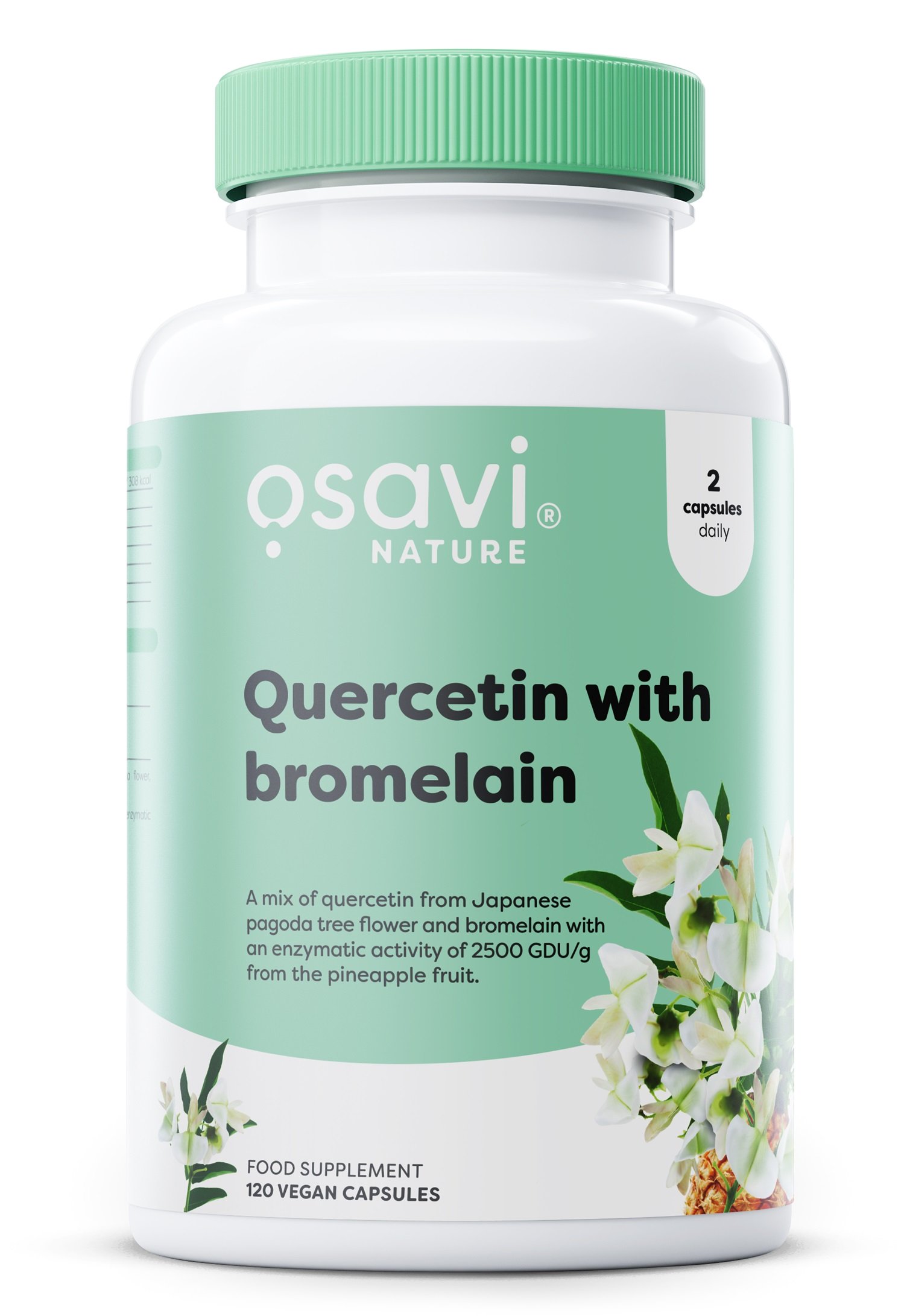 Osavi - Kvercetín s bromelaínom - 120 vegánskych kapsúl