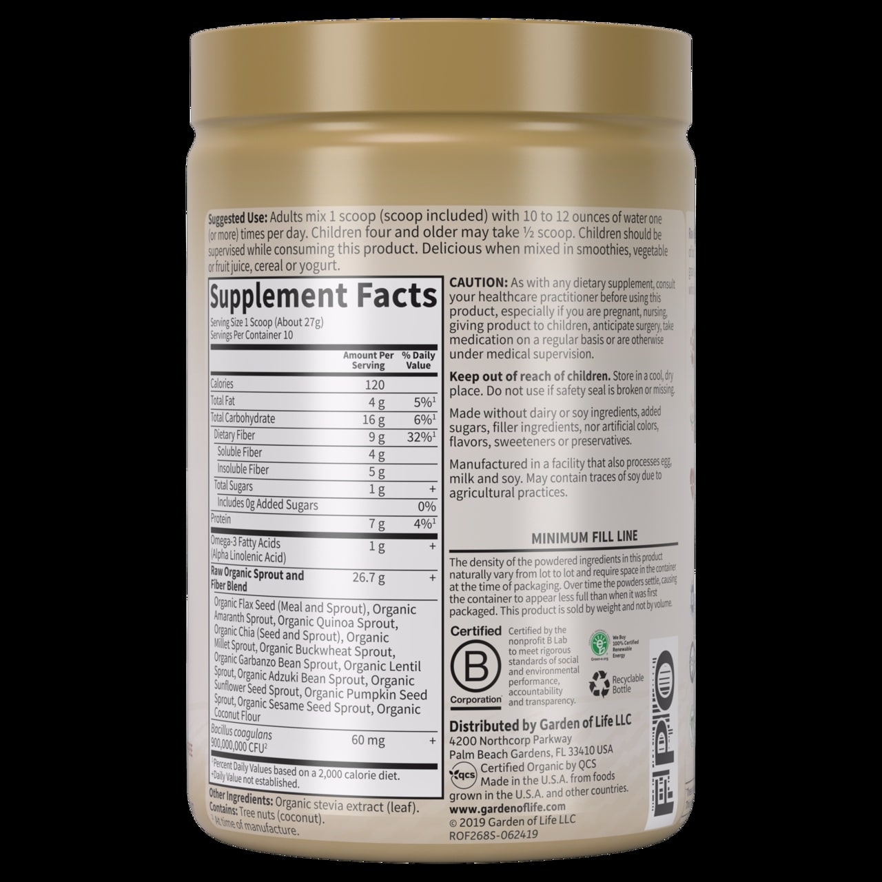 Surové organické vlákno - 803 g – Obrázok 2