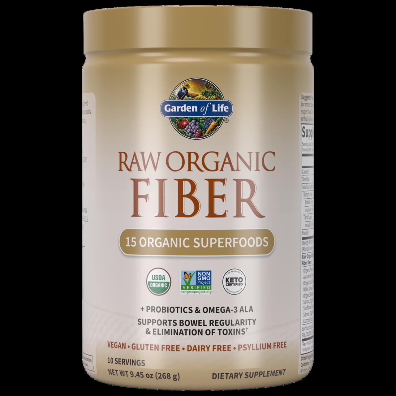 Surové organické vlákno - 803 g