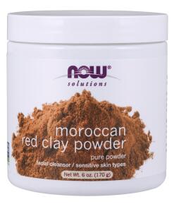 Marocký červený ílový prášok - 170g