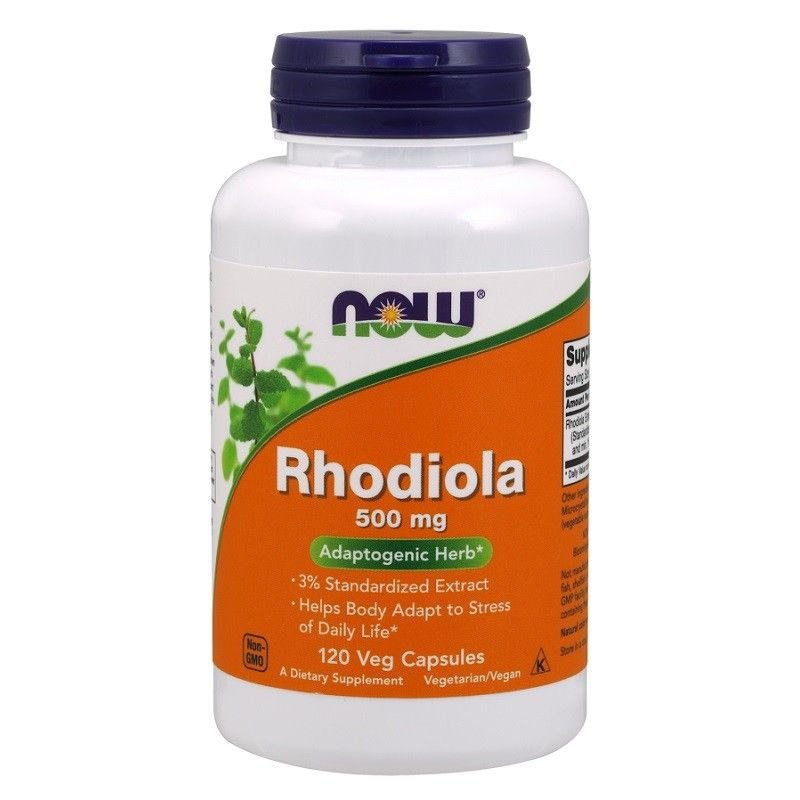 Rhodiola, 500 mg - 120 vegetariánskych kapsúl