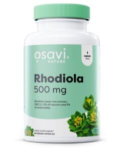 Rhodiola, 500 mg - 60 vegánskych kapsúl